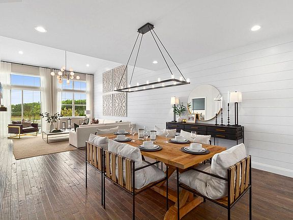 Davenport Dining and Living Area