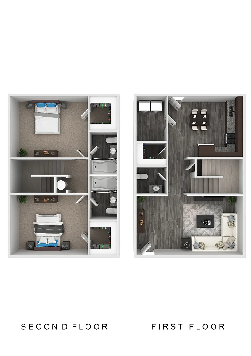 Floor plan 2X25
