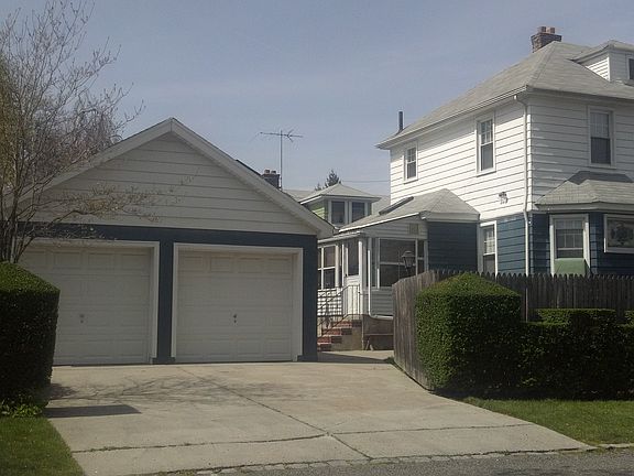 2-car garage with storage attic