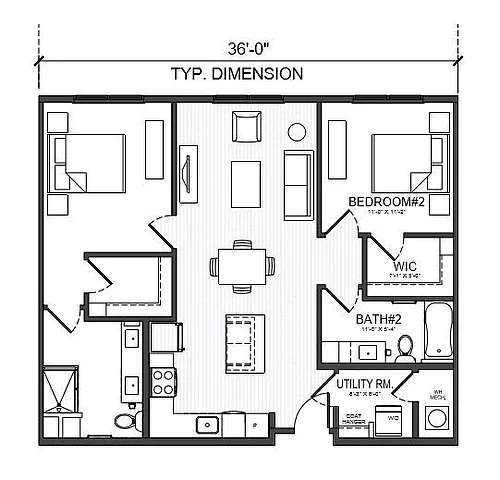 Floor plan Willow