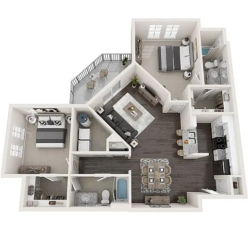 Floor plan Callicot