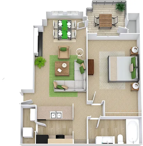Floor plan The Cortina