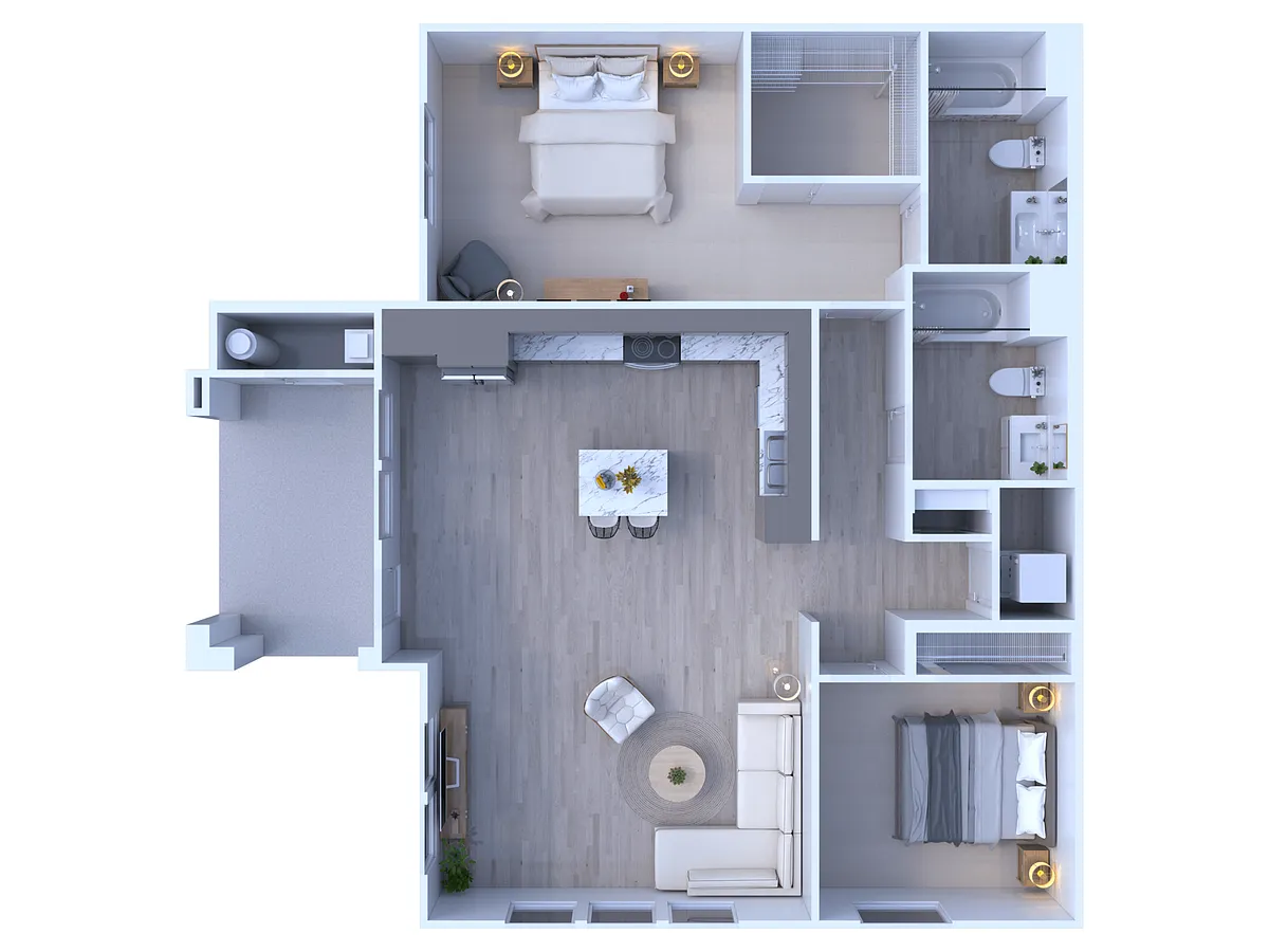Floor plan Toscana