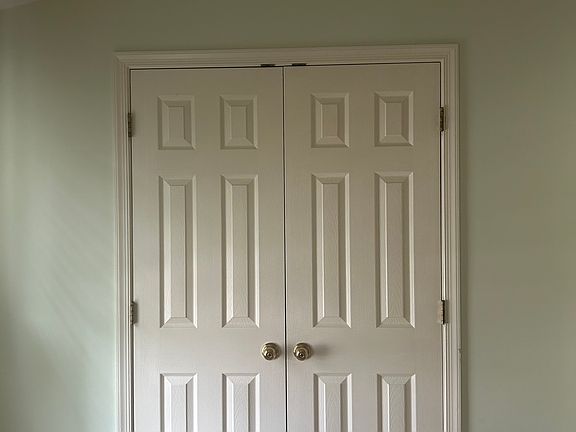 Master bedroom walk in closet