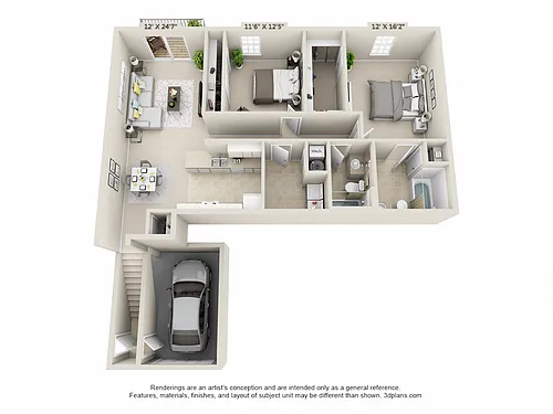 Floor plan Freedom (Balcony)
