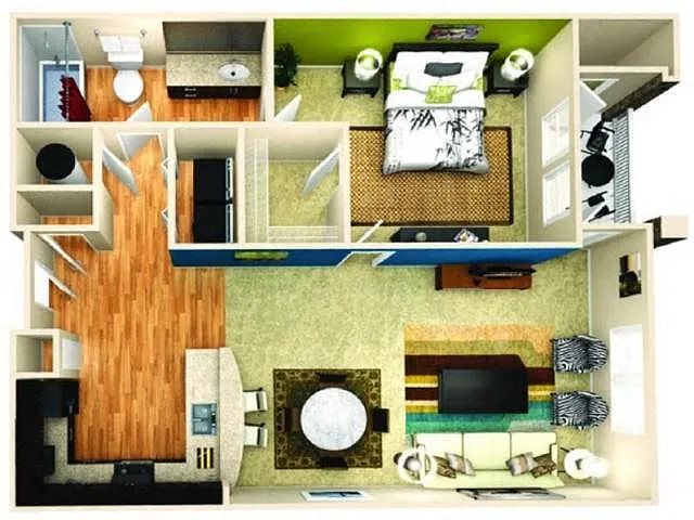 Floor plan A1A