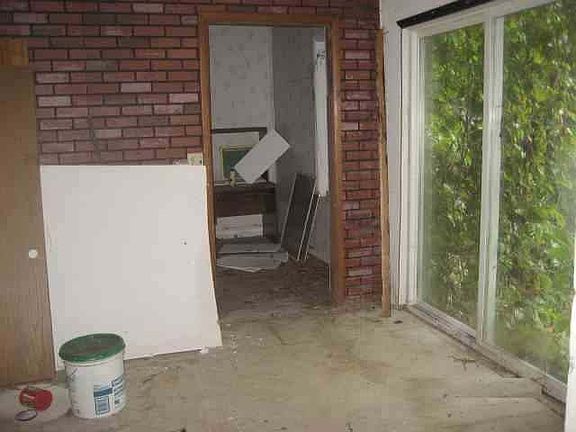 Patio Doors in Kitchen