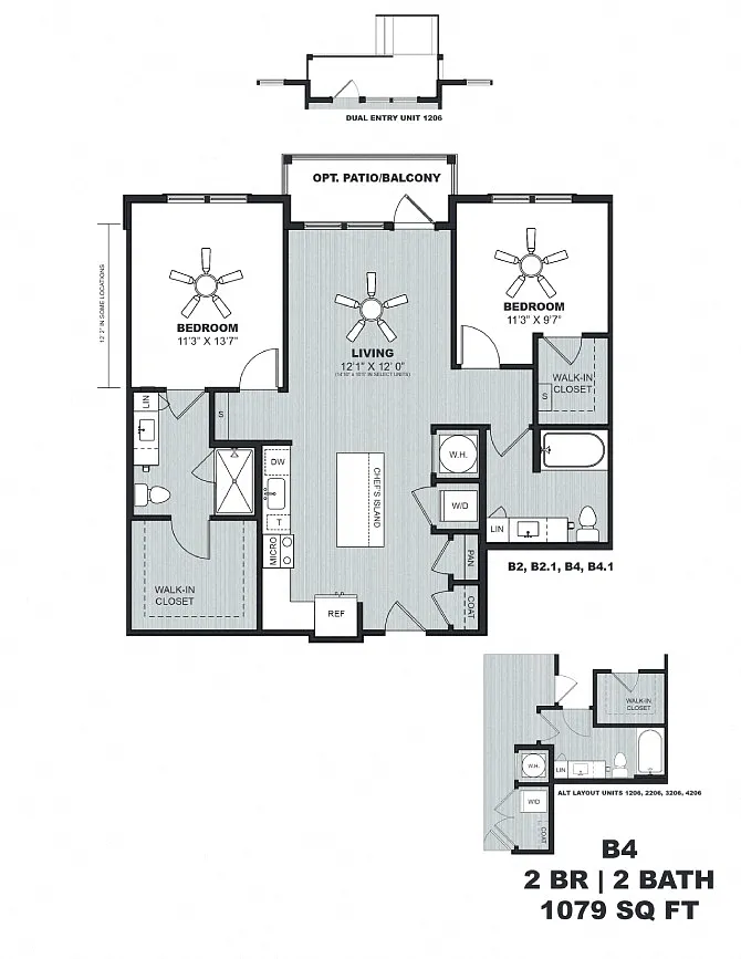Floor plan B4