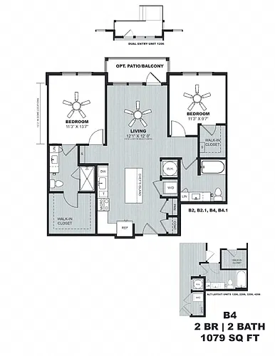 Floor plan B4