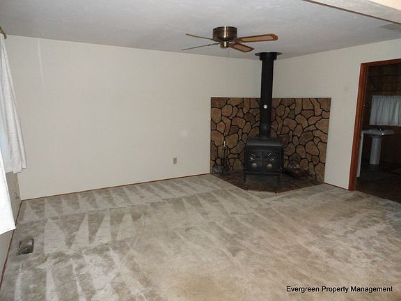 Family Room with Woodstove
