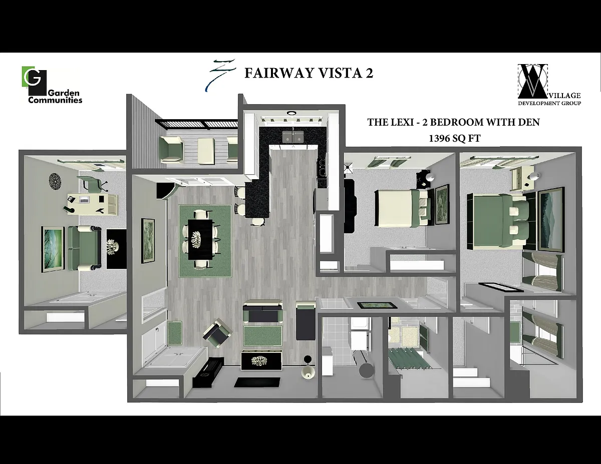 Floor plan Fairway Vista II - The Lexi
