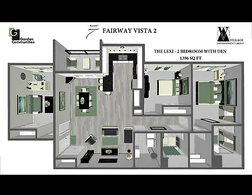 Floor plan Fairway Vista II - The Lexi