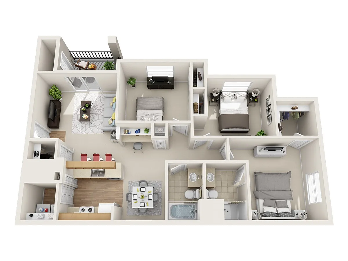 Floor plan C1P