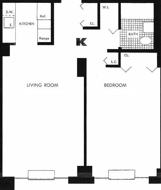 1st image of 330 W 56th St APT 4K