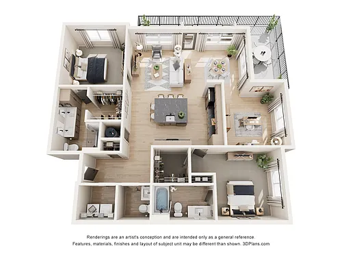 Floor plan D1-4
