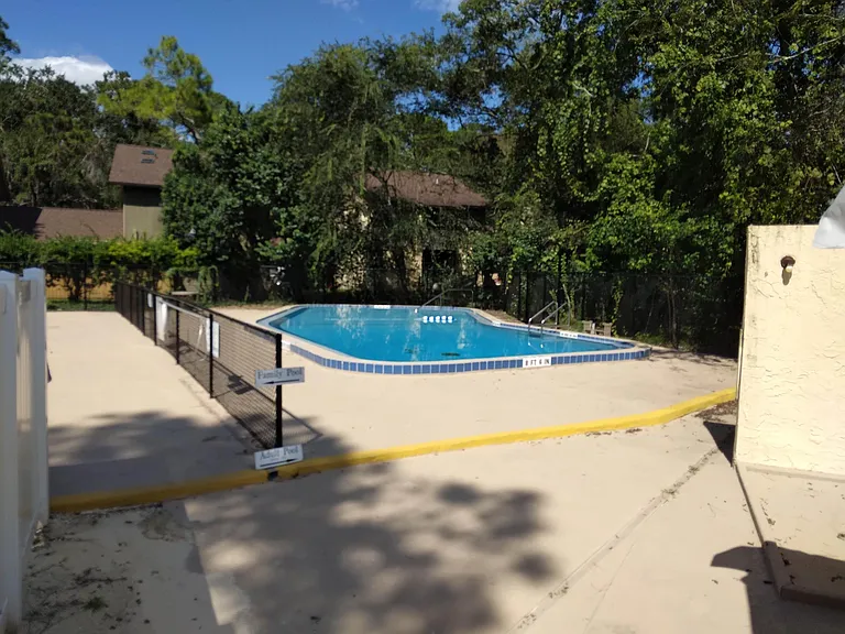 two pools, adult and family