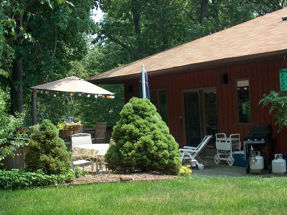 back yard deck
