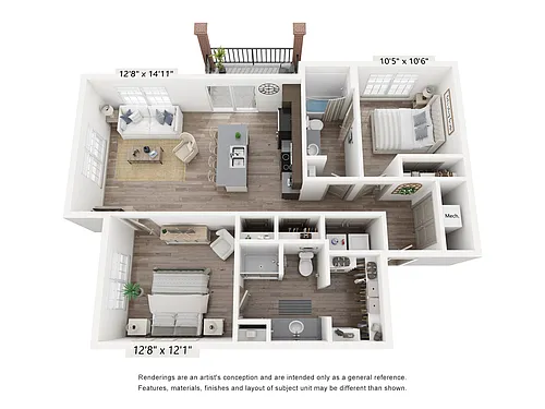 Floor plan Grapevine