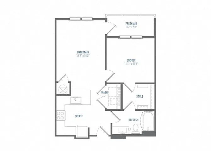 Floor plan A2A3