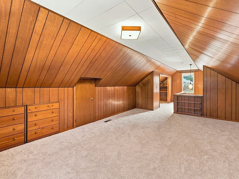 Built in cabinets and lots of natural light to show off the thick, beautiful brand-new carpet.