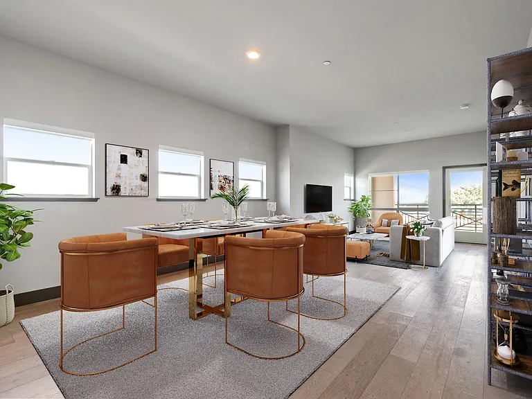 Plenty of room for dining or a home office