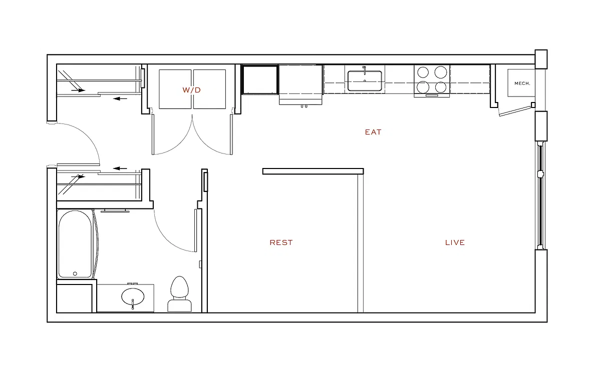 Floor plan B4