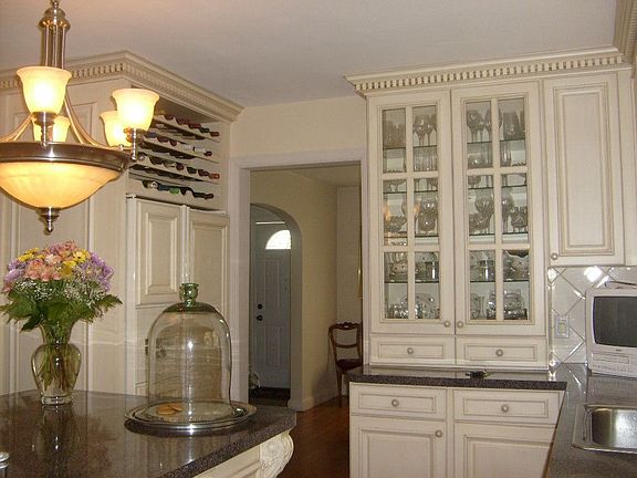 built in wine rack