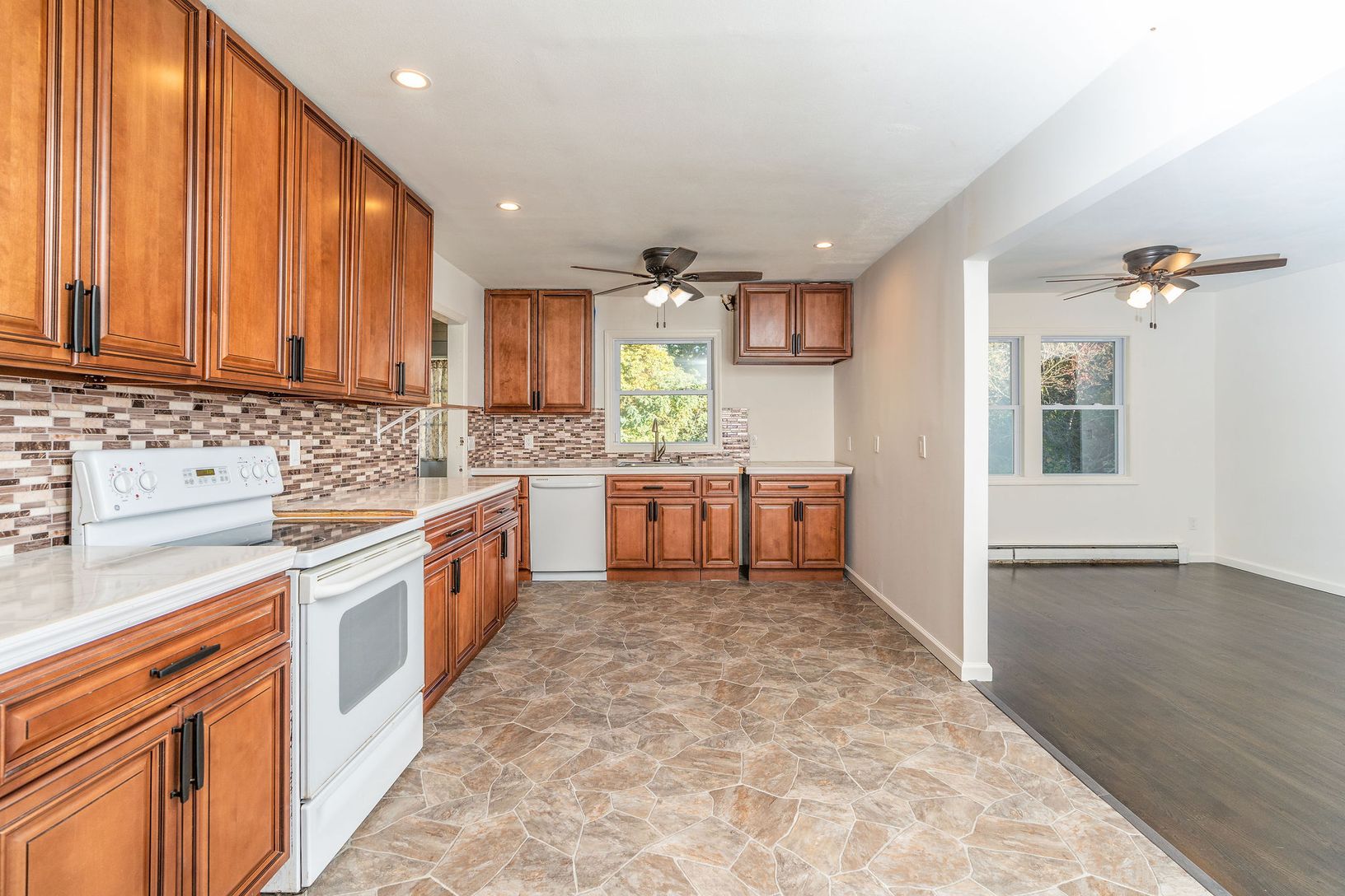  Kitchen Opens to Dining Room