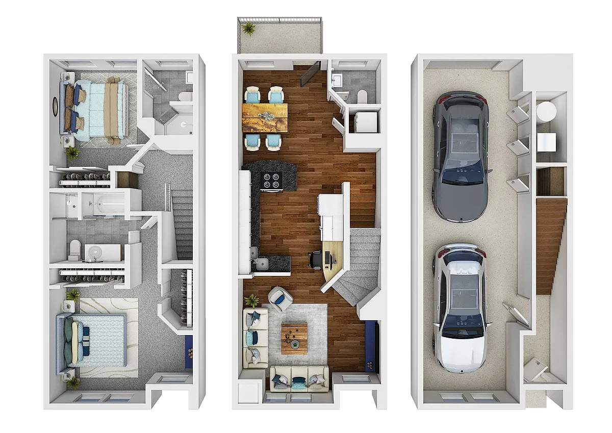 Floor plan B3A