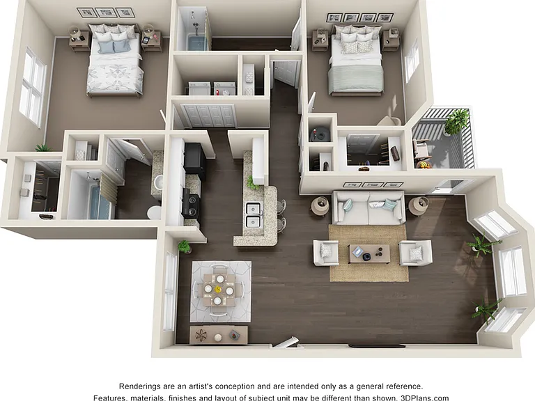 Belmont (1141 SF) Belmont (1141 SF)