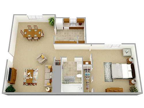 Floor plan The Pirate II