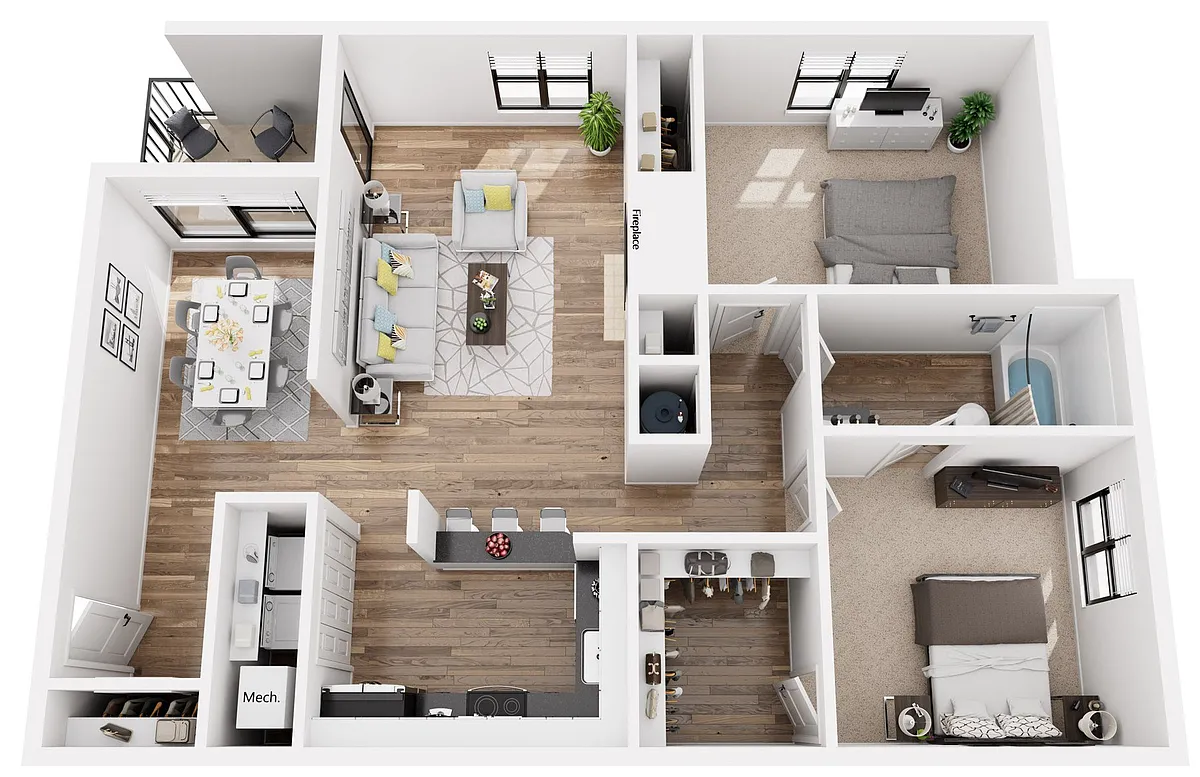 Floor plan B1P