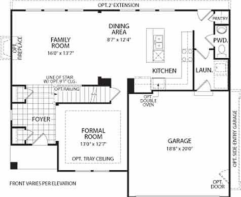 first floor