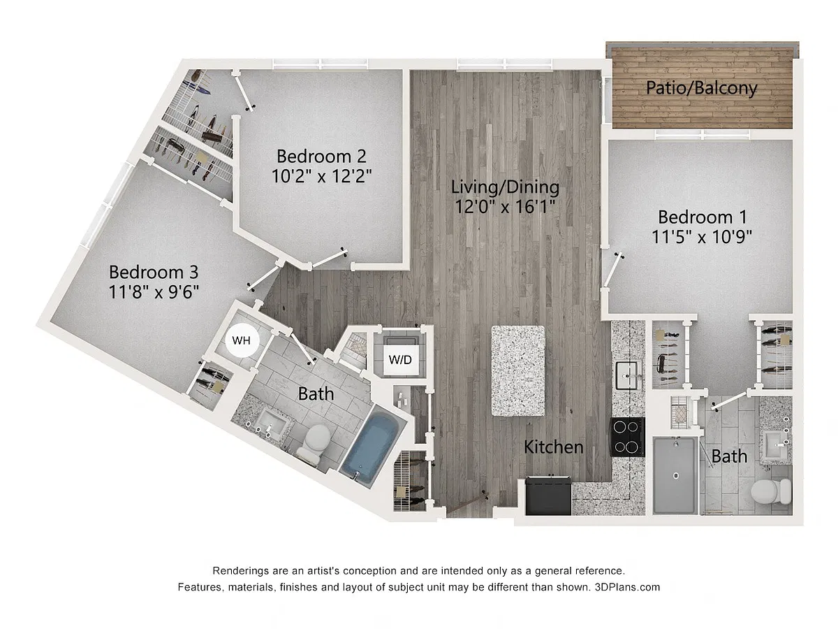 Floor plan C2B