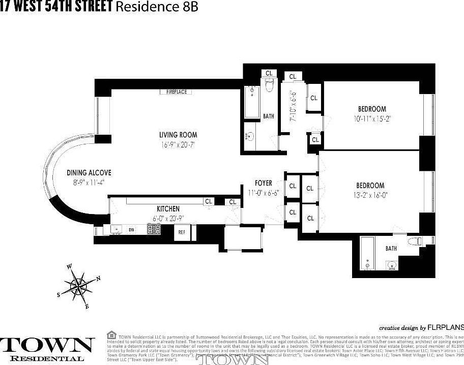 1st image of 17 W 54th St APT 8B