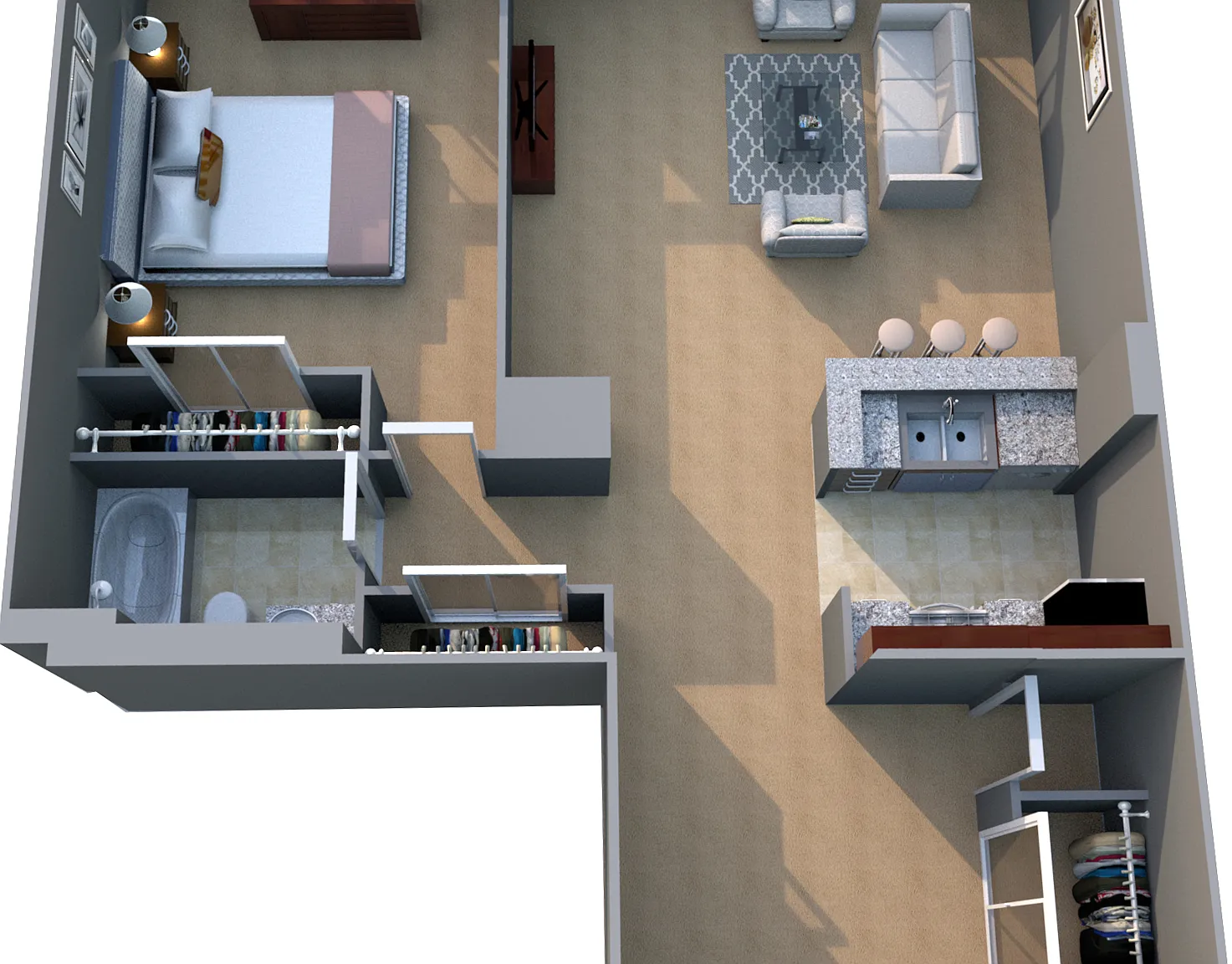 The Apartments at Charles Plaza — Photo 1