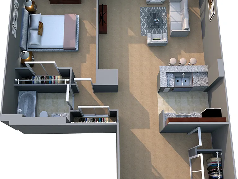 The Apartments at Charles Plaza — Photo 1