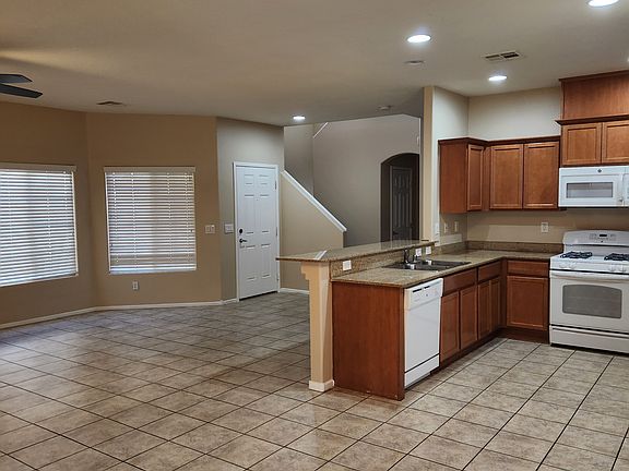 living room and kitchen