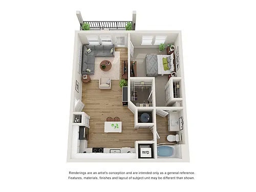 Floor plan A1B