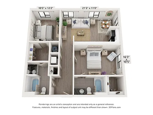 Floor plan Virgo