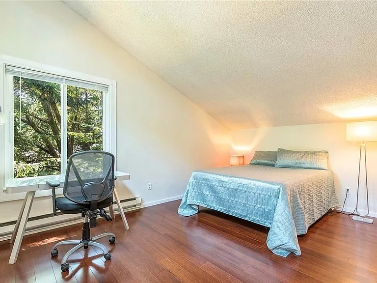 Master Bedroom upstairs with Walk-in Closet and Full Bath