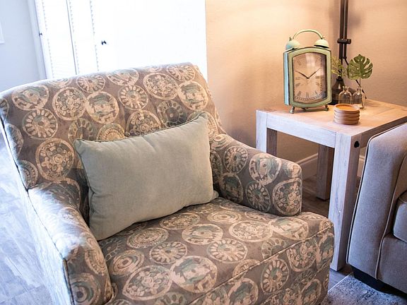 Living Room Chair and End Table