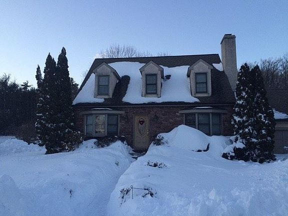 Front of House in Winter