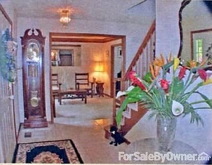 Foyer and Living Room