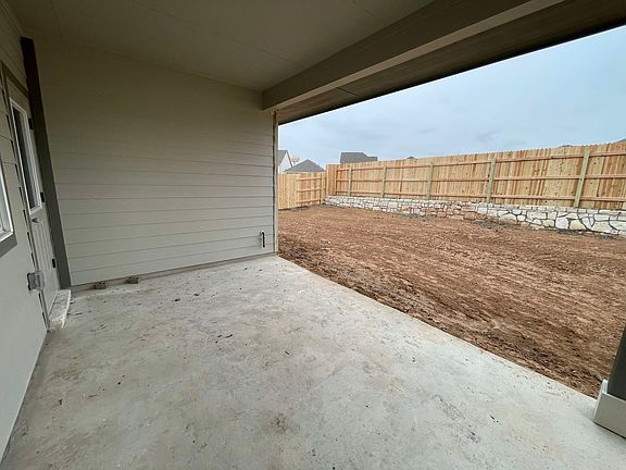 Covered patio