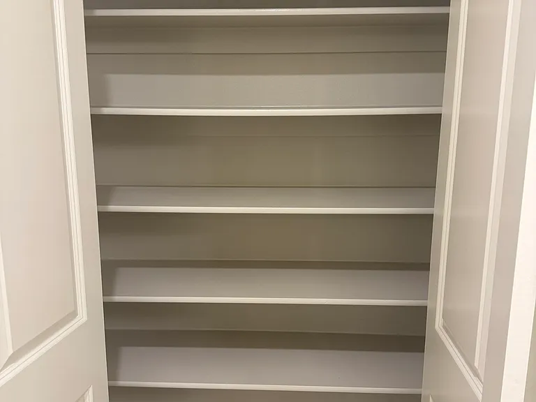 Master bathroom closet