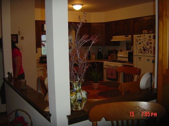 Kitchen from Living Rm