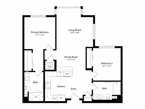Floor plan 2E
