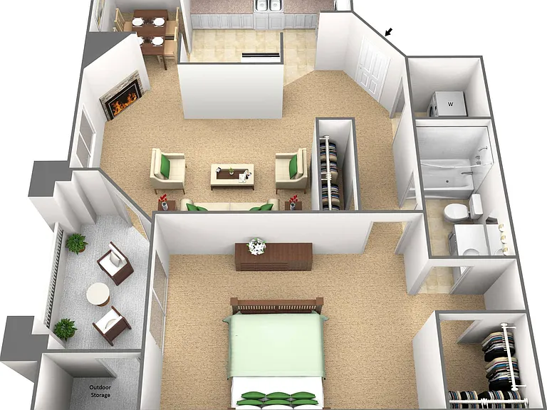 Cedar Springs Apartments — Photo 33