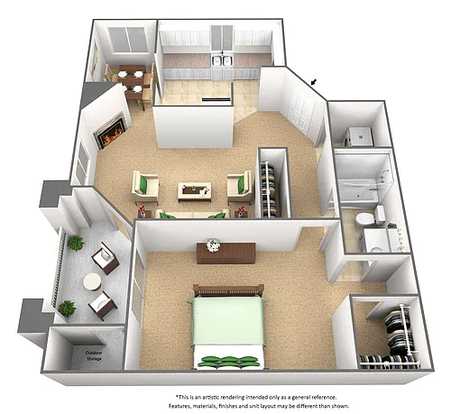 Floor plan The Bartlett